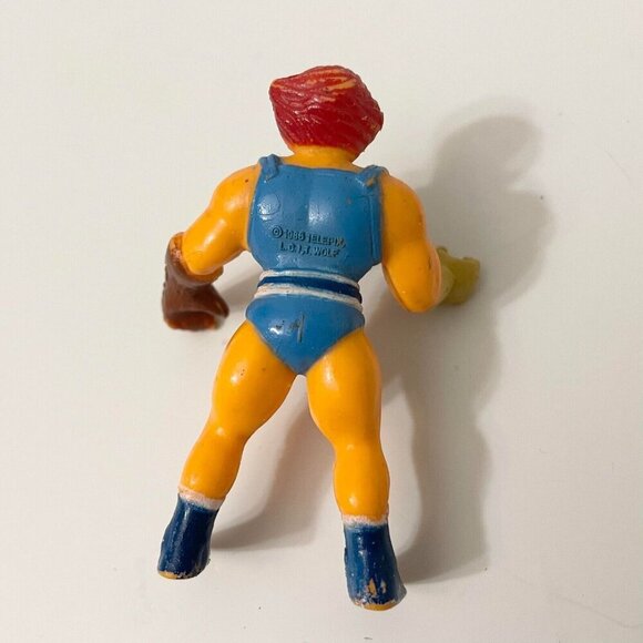 Vintage 1986 Thundercats Lion O 2.5 Inch Mini Figure Action Figure Telepix Flaw - Picture 10 of 11